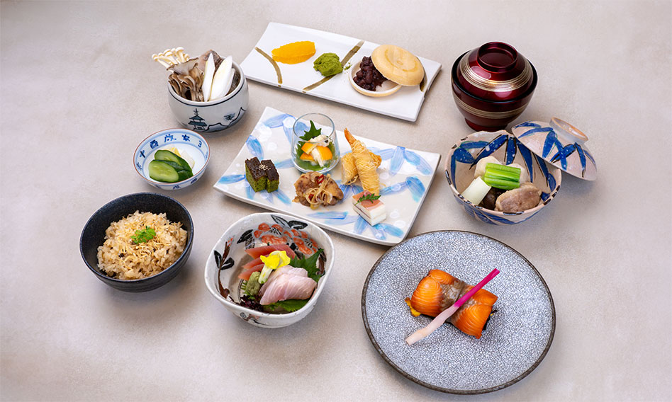 【旬の味覚】季節の懐石コースプラン（2食付き）