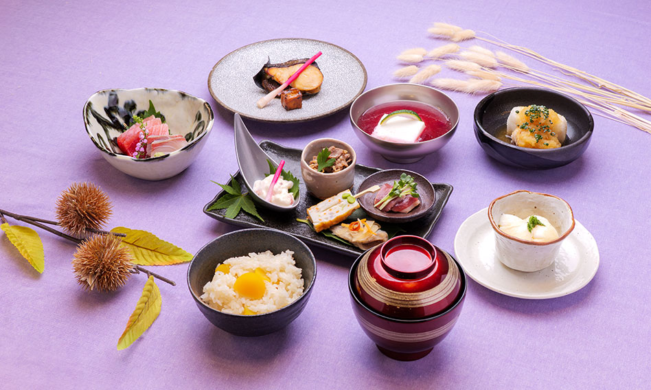 【旬の味覚】季節の懐石コースプラン（2食付き）